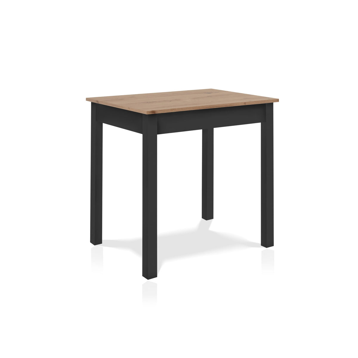 smart Esstisch 140x80 cm Asteiche, Küchentisch ausziehbar bis 180 cm, Esszimmertisch aus Holzwerkstoff inkl. erweiterbare Auszugsplatte, moderner Tisch für bis zu 8 Personen