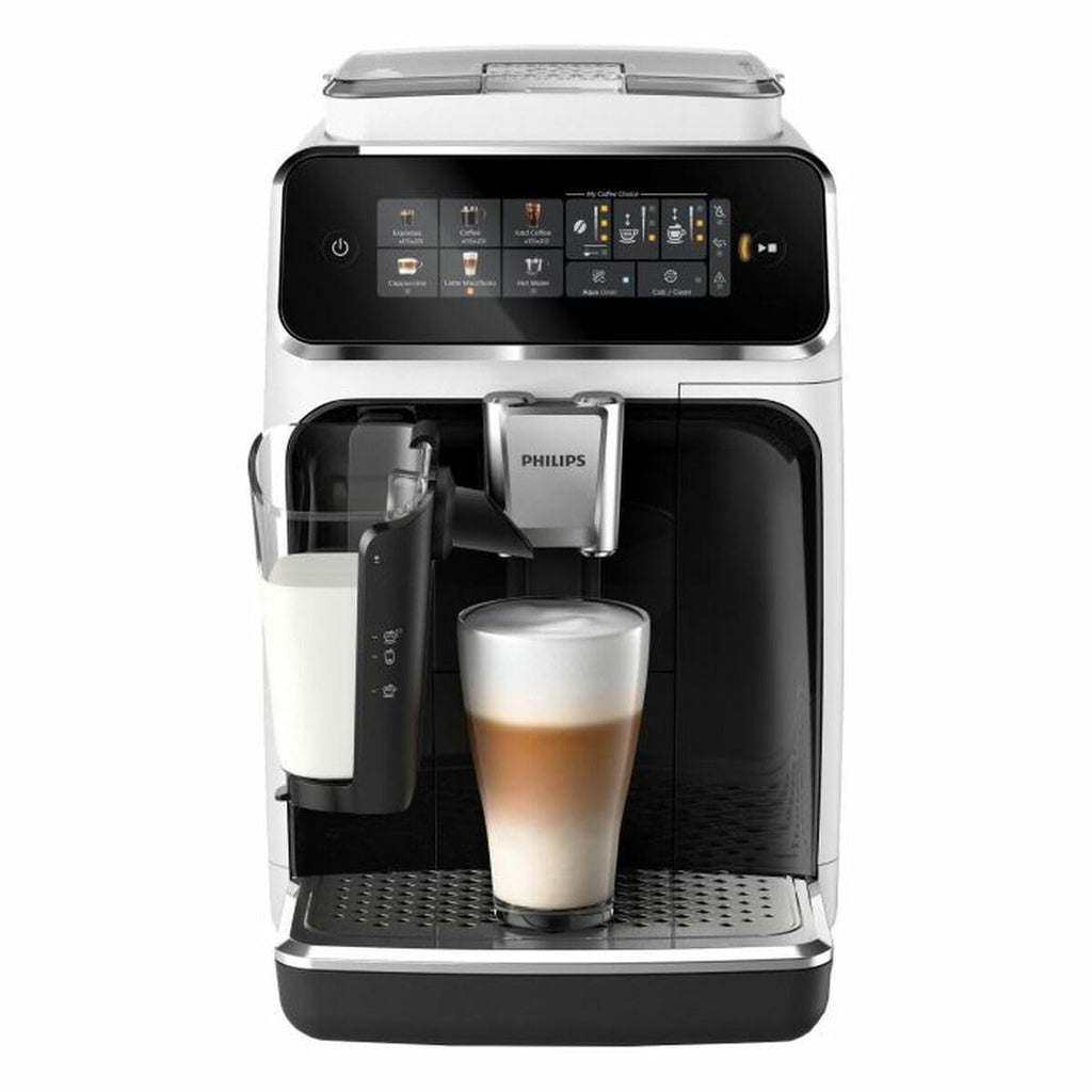 PHILIPS Kaffeevollautomat LatteGo 3300 Serie, Chrom, 6 Spezialitäten