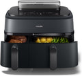 Philips Steam Airfryer 5000 Heißluftfritteuse, Schwarz, 9 L