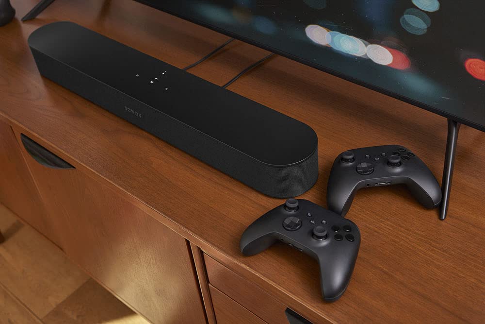 Sonos Beam (Gen 2) - Soundbar - kabellos - Ethernet, Fast Ethernet, IEEE 802.11b/g/n/ac, schwarz