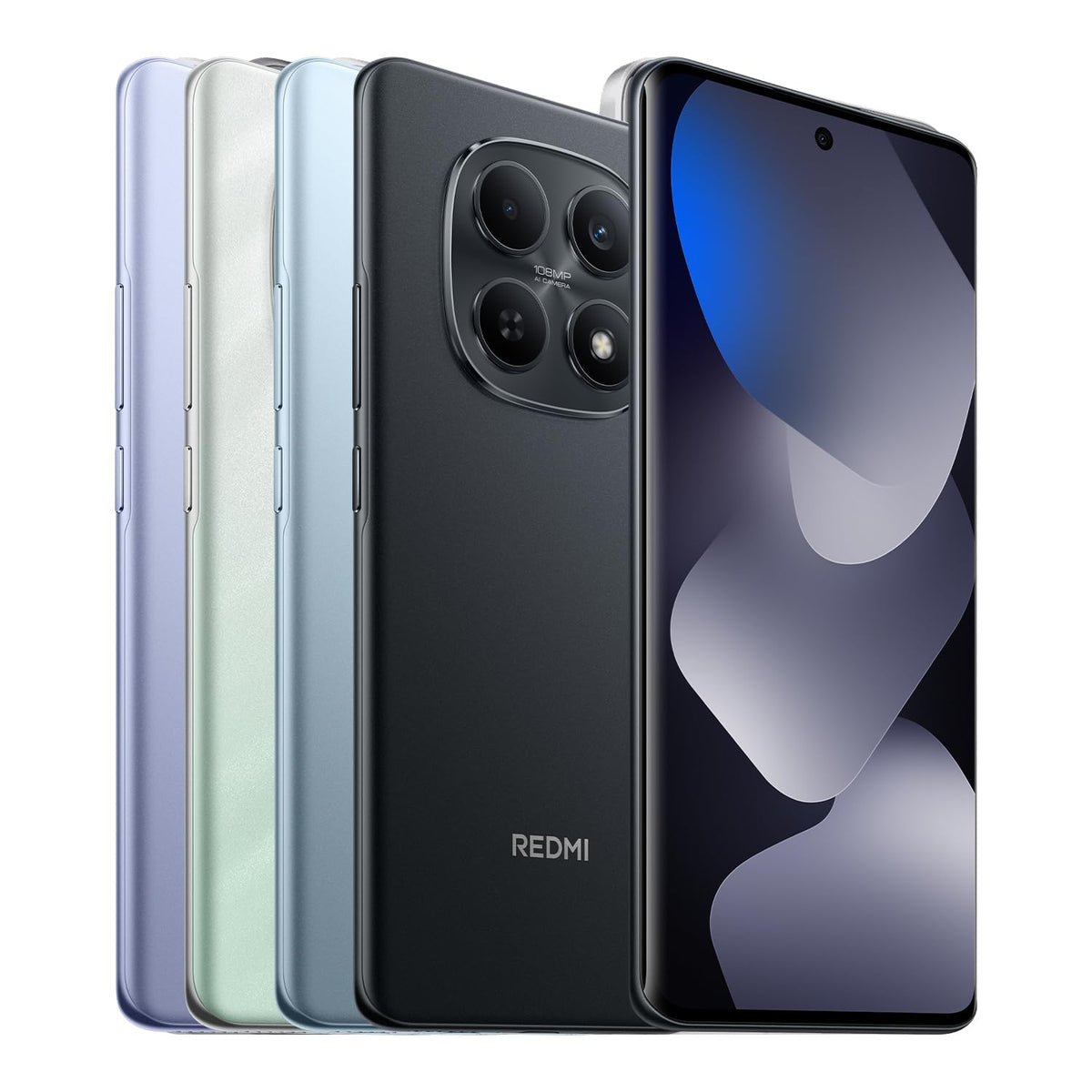 XIAOMI REDMI Note 15 Smartphone 8+256GB, 6000mAh, 108MP Kamera, Schwarz