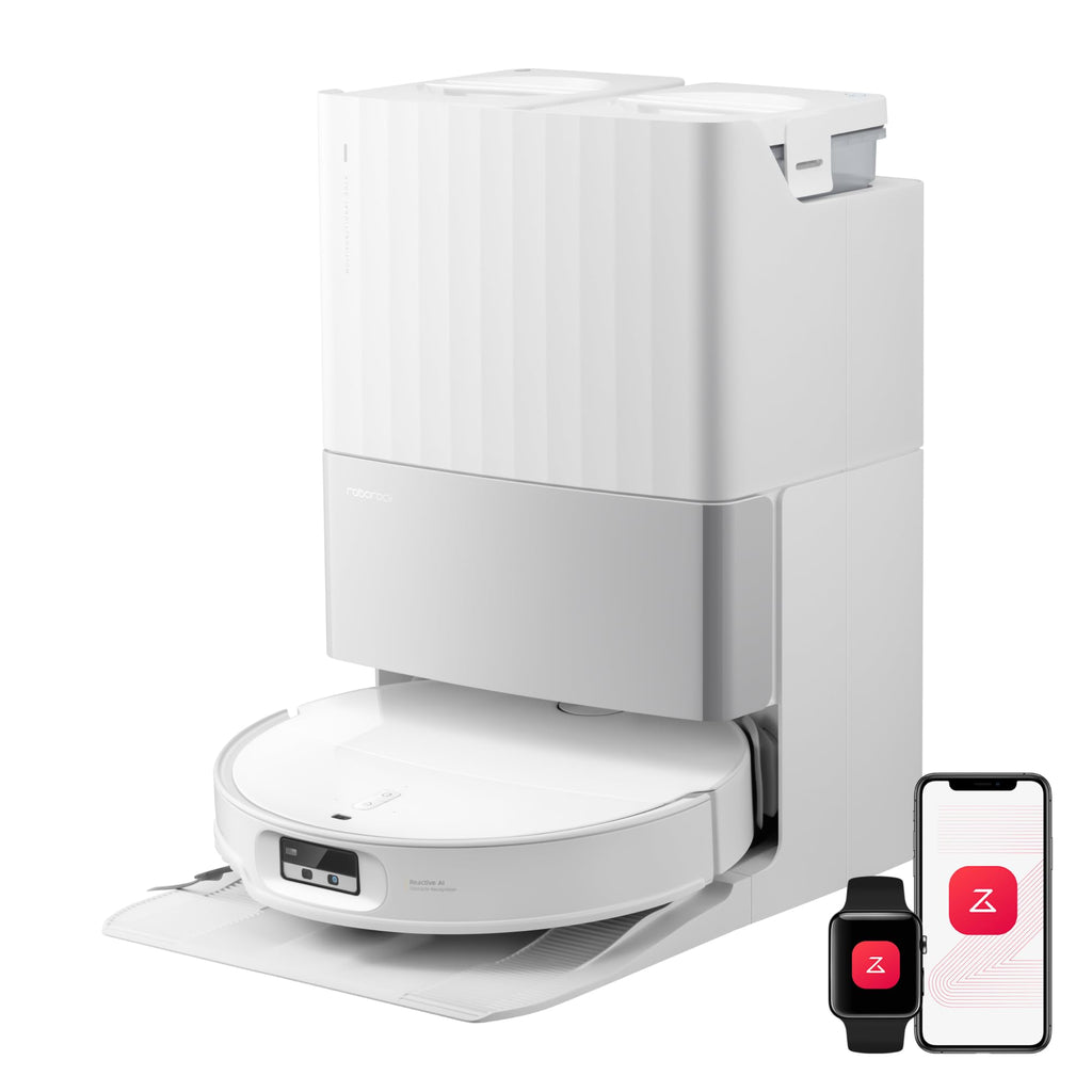 roborock Qrevo Edge 2 Saugroboter mit Wischfunktion, 25.000Pa Saugkraft