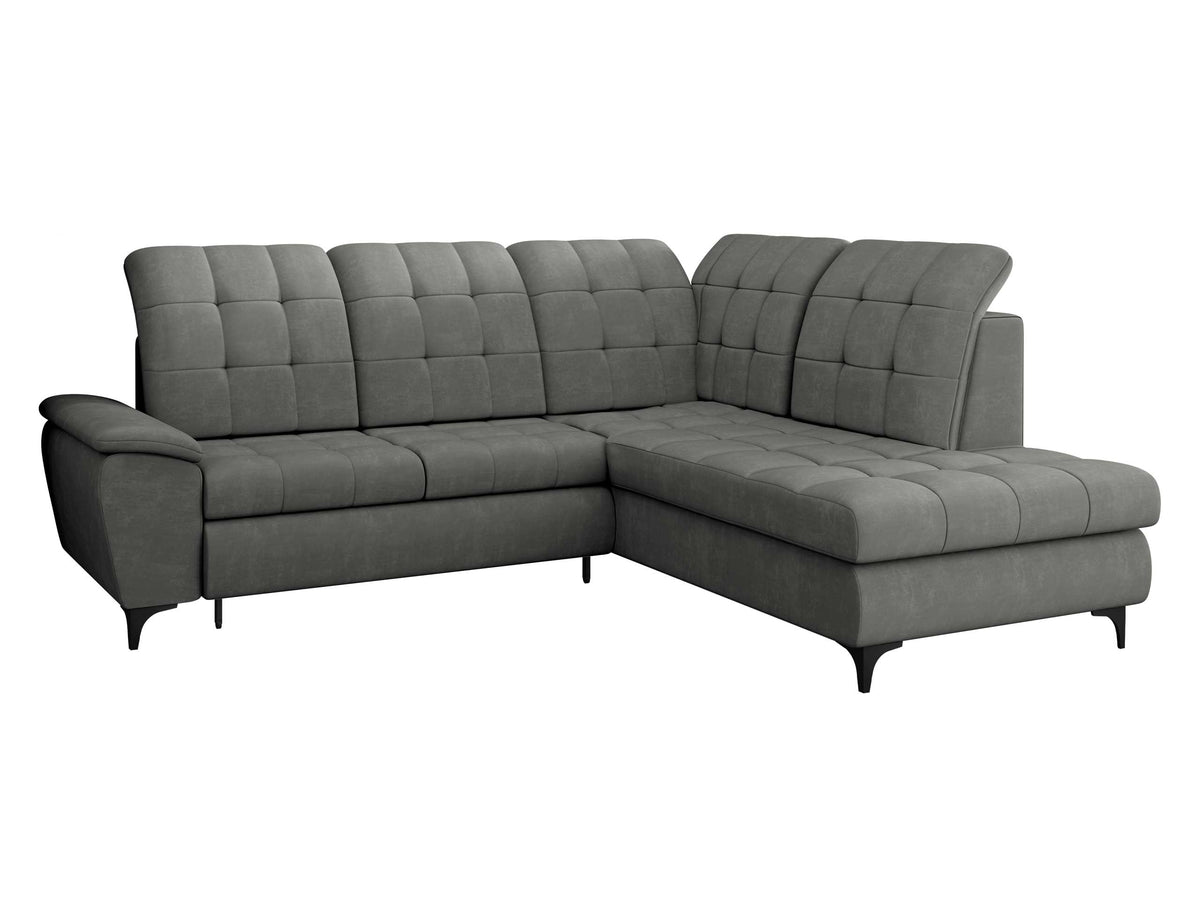 Mirjan24 Ferulk Ecksofa L-Form mit Schlaffunktion & Bettkasten, 4-Sitzer Schlafsofa für Wohnzimmer, modern