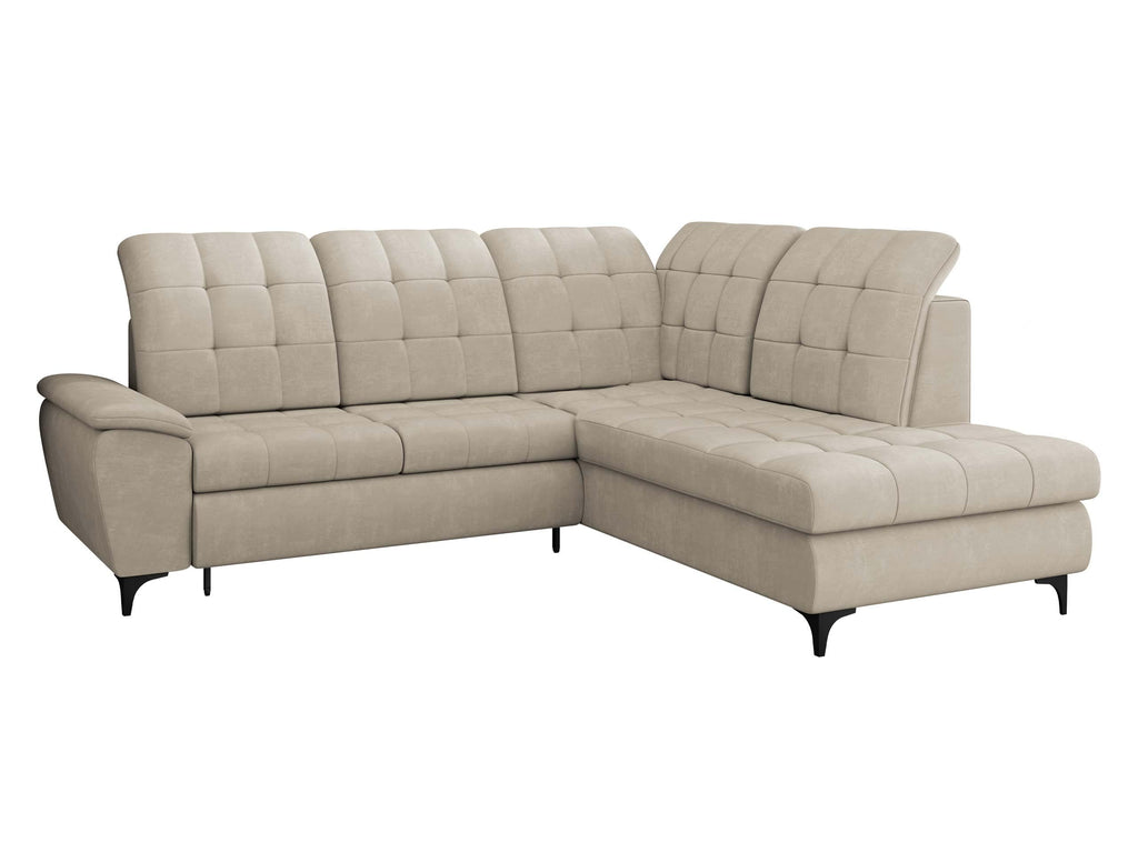 Mirjan24 Ferulk Ecksofa L-Form mit Schlaffunktion & Bettkasten, 4-Sitzer Schlafsofa für Wohnzimmer, modern