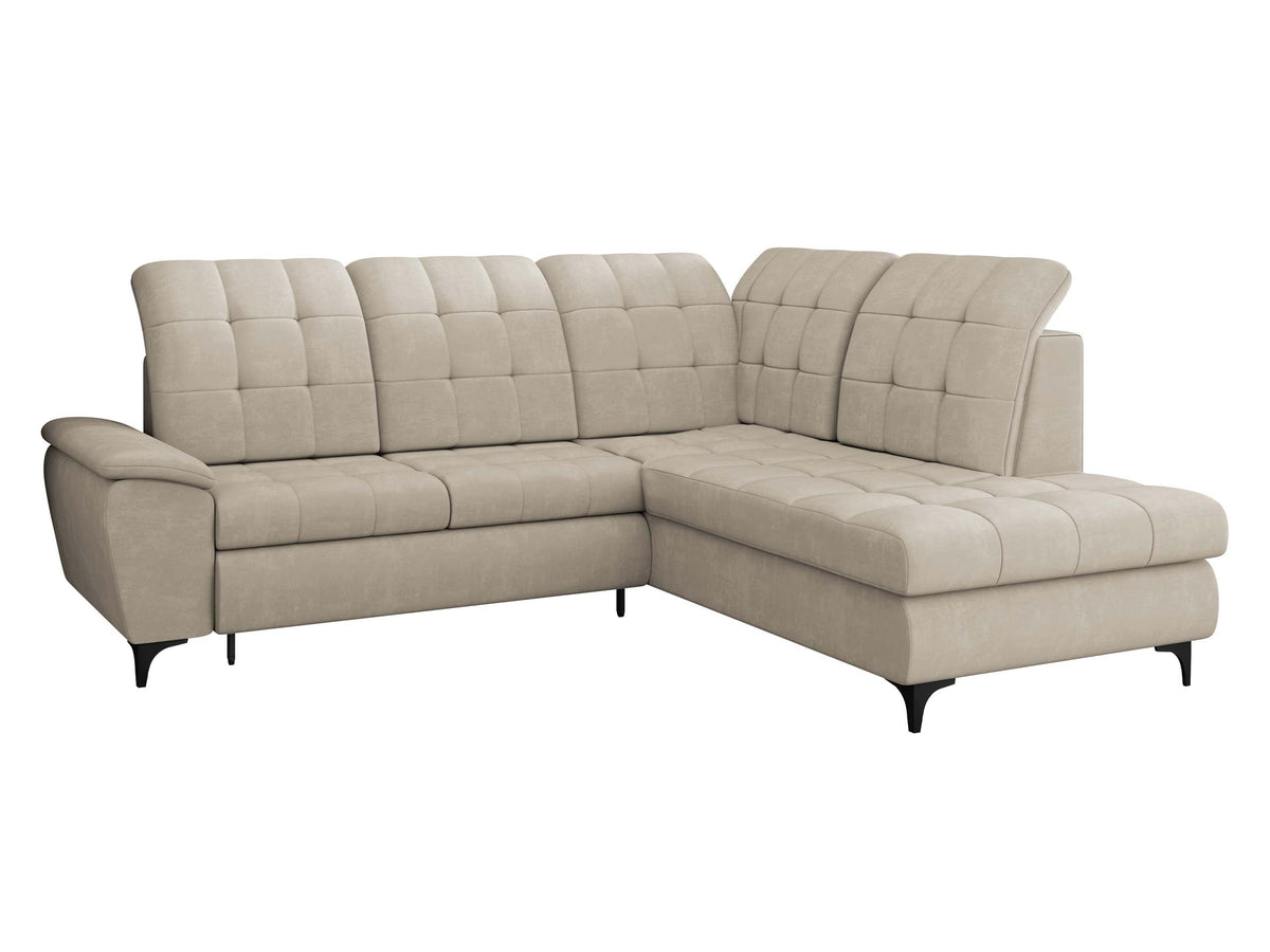 Mirjan24 Ferulk Ecksofa L-Form mit Schlaffunktion & Bettkasten, 4-Sitzer Schlafsofa für Wohnzimmer, modern