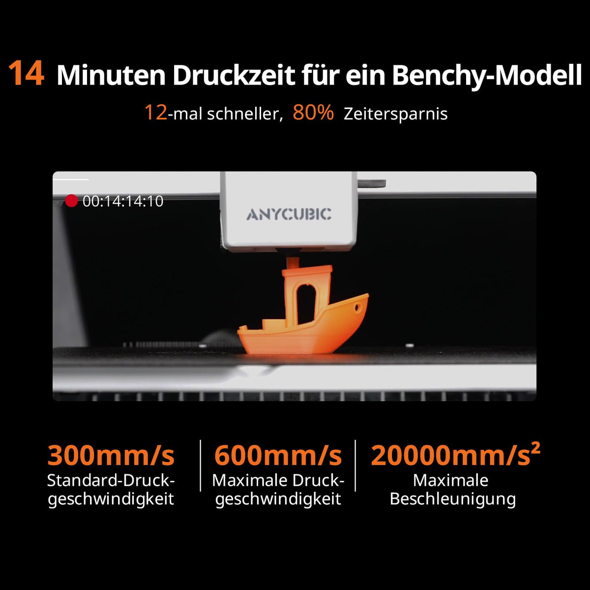 Anycubic Kobra X 3D Drucker Mehrfarbig, 4-Farbdruck für Anfänger