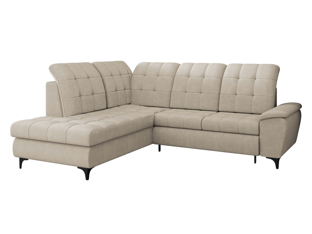 Mirjan24 Ferulk Ecksofa L-Form mit Schlaffunktion & Bettkasten, 4-Sitzer Schlafsofa für Wohnzimmer, modern