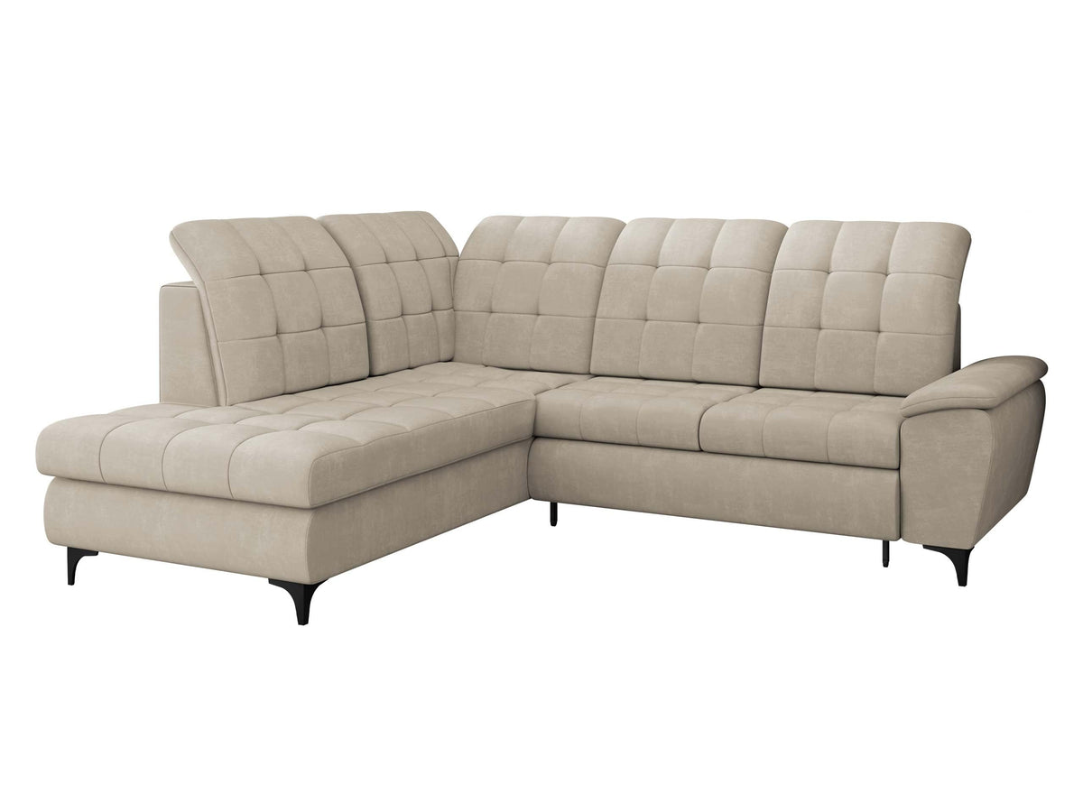 Mirjan24 Ferulk Ecksofa L-Form mit Schlaffunktion & Bettkasten, 4-Sitzer Schlafsofa für Wohnzimmer, modern