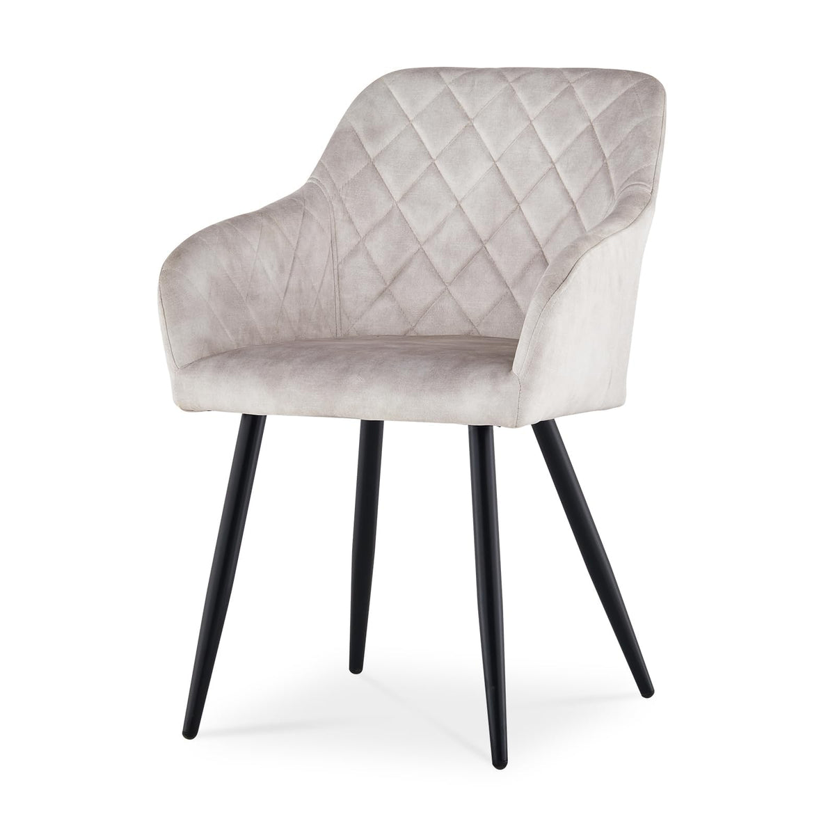 CLIPOP Esszimmerstühle 2er Set, Küchenstühle Grau Samtstoff stühle Polsterstühle mit Armlehne Metallbeine Polstersessel Stühle für Esszimmer Küche (2, Samt Grau)