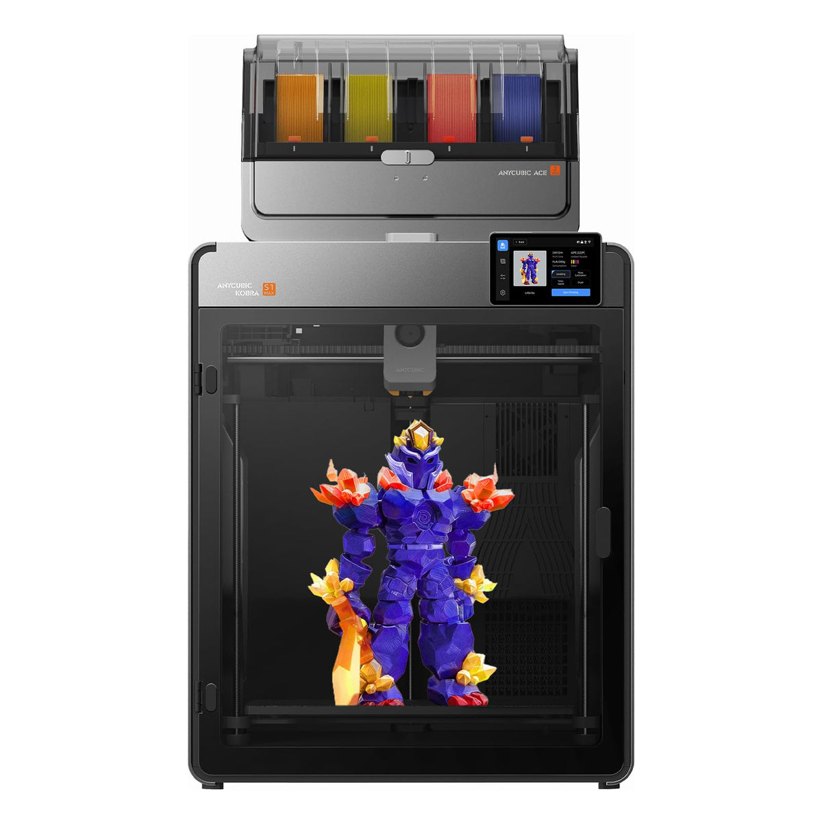 Anycubic Kobra S1 Max Combo 3D Drucker Mehrfarbig, 350 °C Hotend