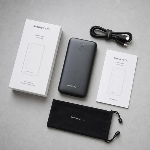 SONNENSTIL Powerbank | Handy & Laptop mit Schnellladung