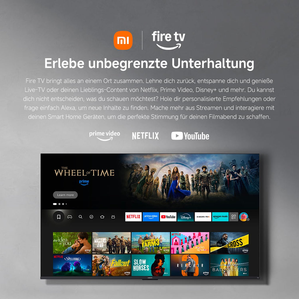 Xiaomi TV F 32, 32" HD Smart TV Fire OS7 Triple Tuner L32MB-FAEU