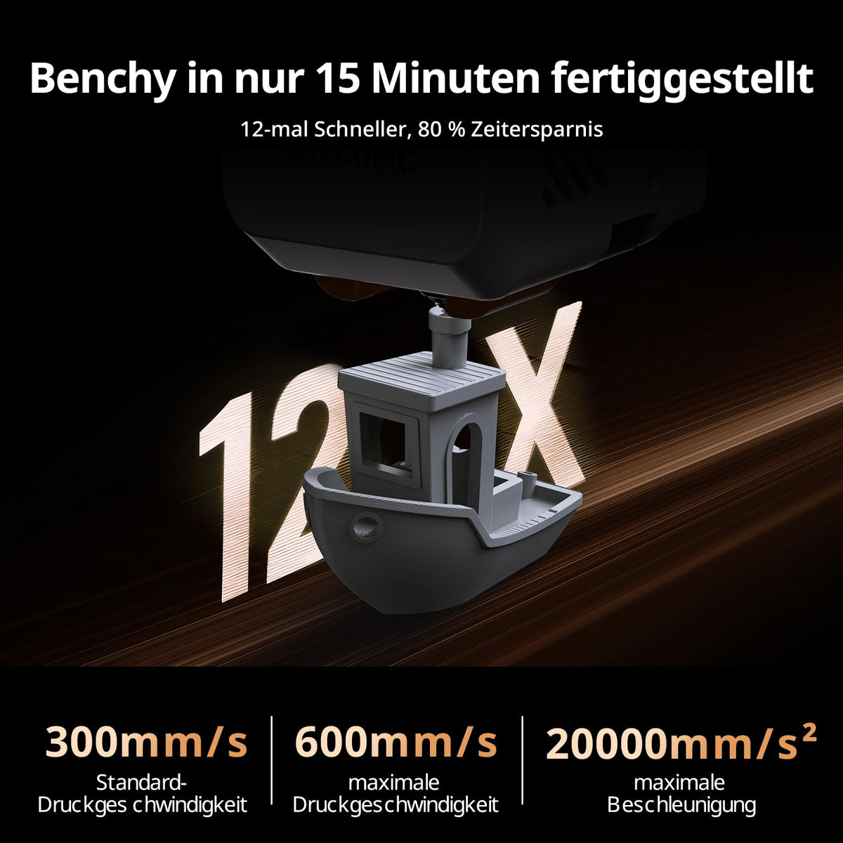 Anycubic Kobra S1 Max Combo 3D Drucker Mehrfarbig, 350 °C Hotend