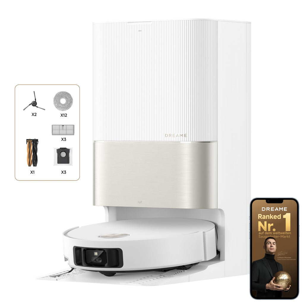 dreame X60 Pro Ultra Complete Saugroboter mit UltraExtend-Armen,42.000Pa