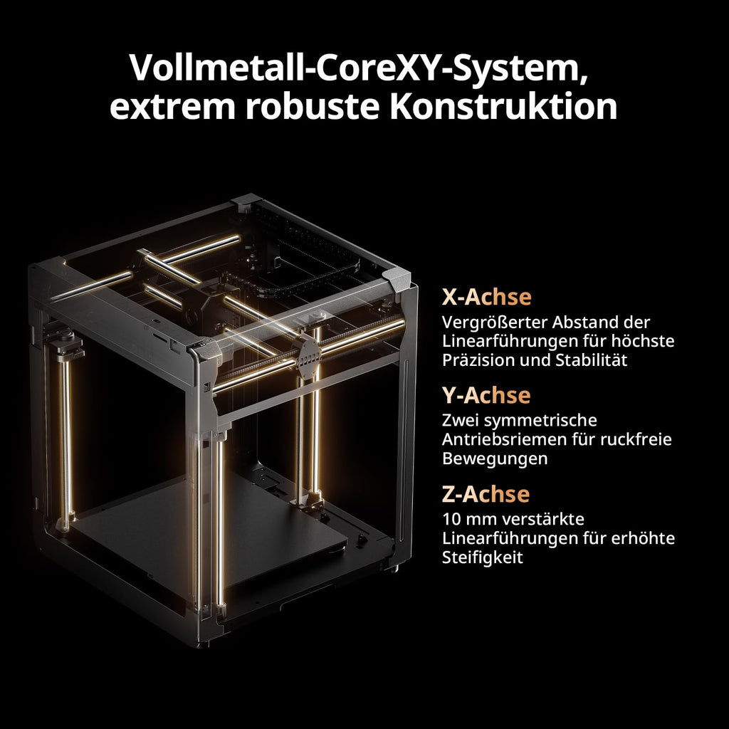 Anycubic Kobra S1 Max Combo 3D Drucker Mehrfarbig, 350 °C Hotend