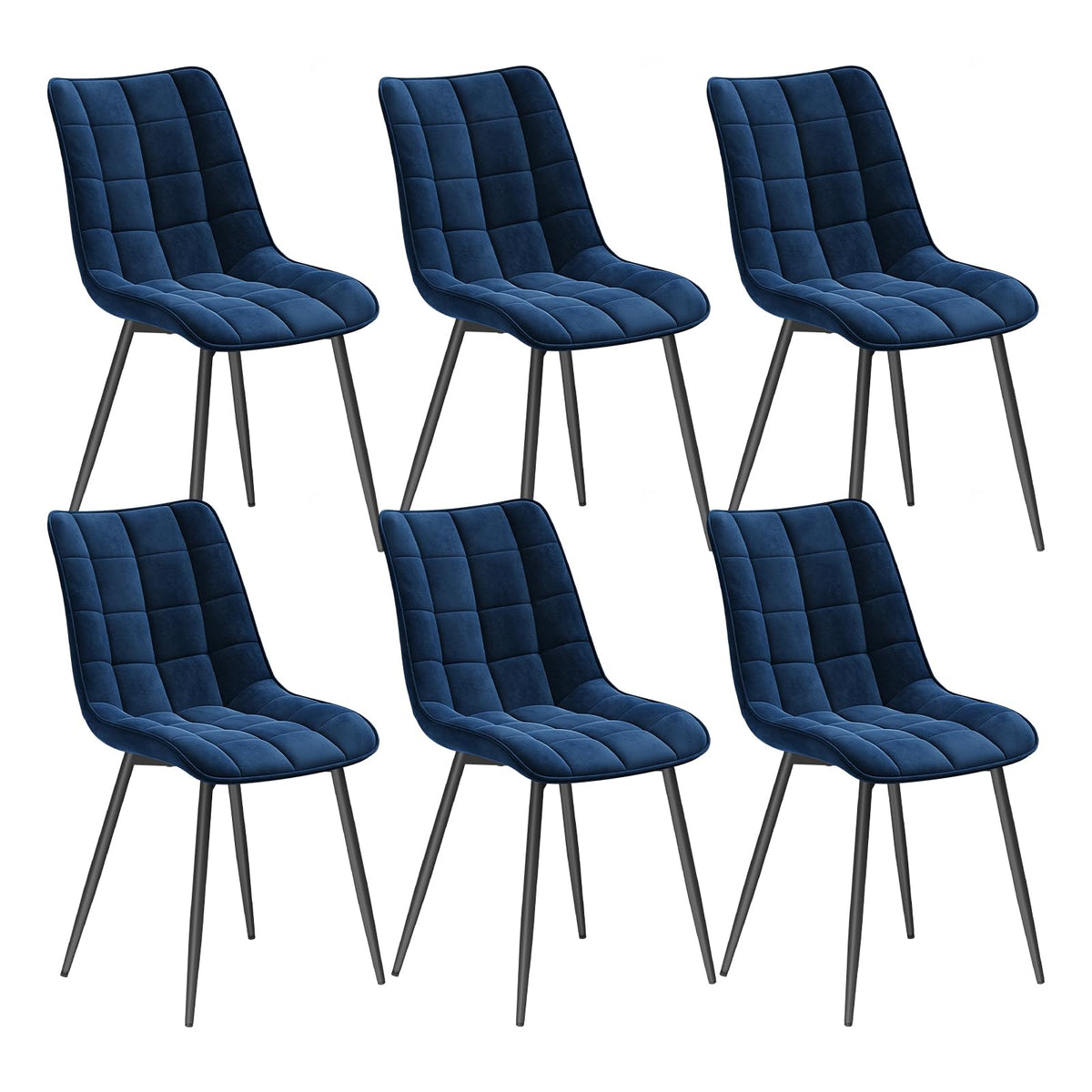 WOLTU Esszimmerstühle 4er Set, Küchenstühle gepolstert mit Rückenlehne