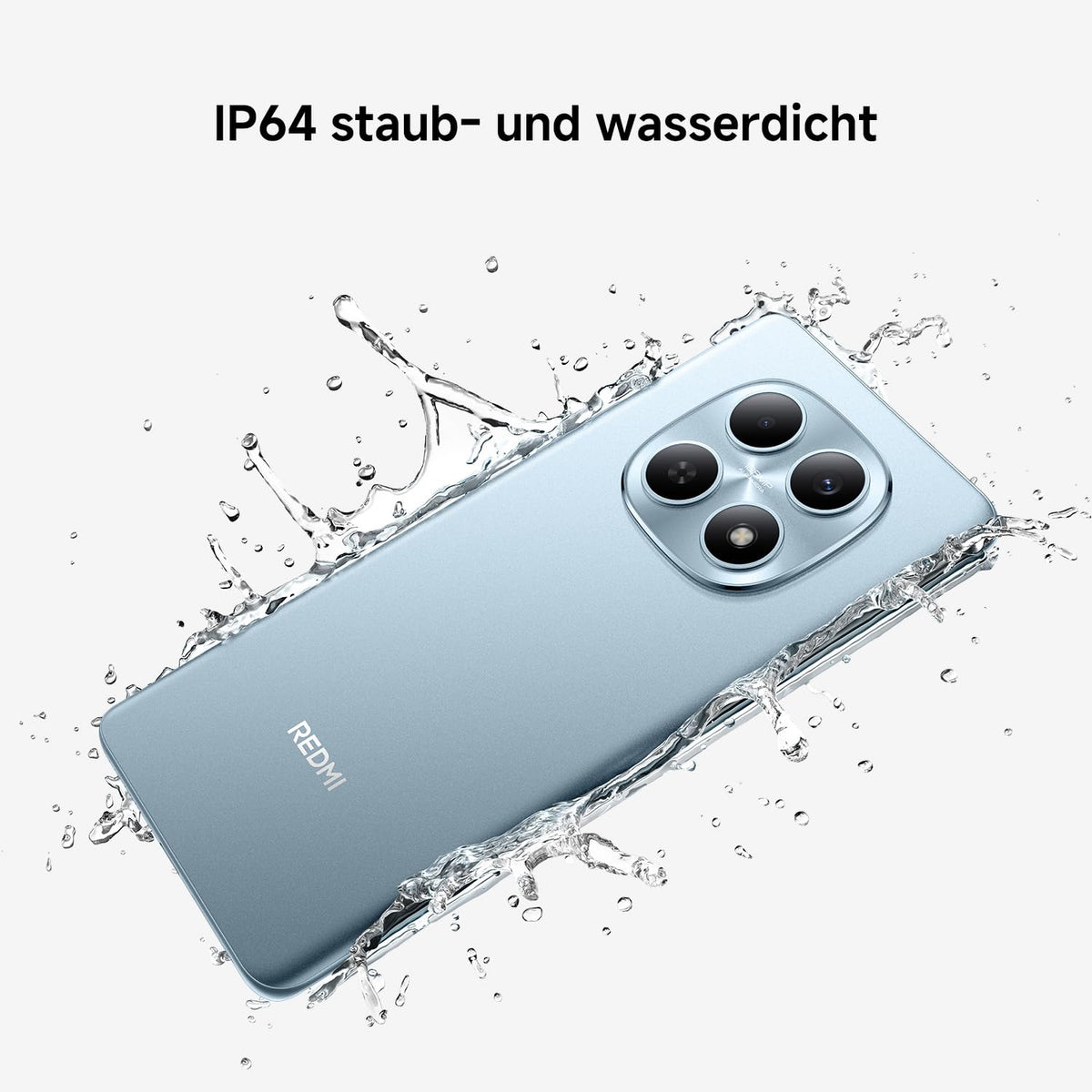 XIAOMI REDMI Note 15 Smartphone 8+256GB, 6000mAh, 108MP Kamera, Schwarz