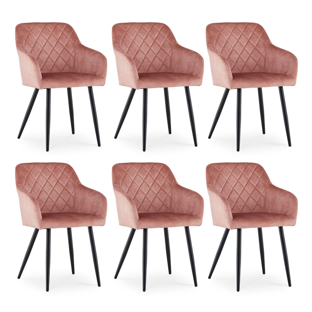 CLIPOP Esszimmerstühle 4er Set, Küchenstühle Grau Kunstlederstoff stühle Polsterstühle mit Armlehne Metallbeine Polstersessel Stühle für Esszimmer Küche (4, Kunstleder Grau)