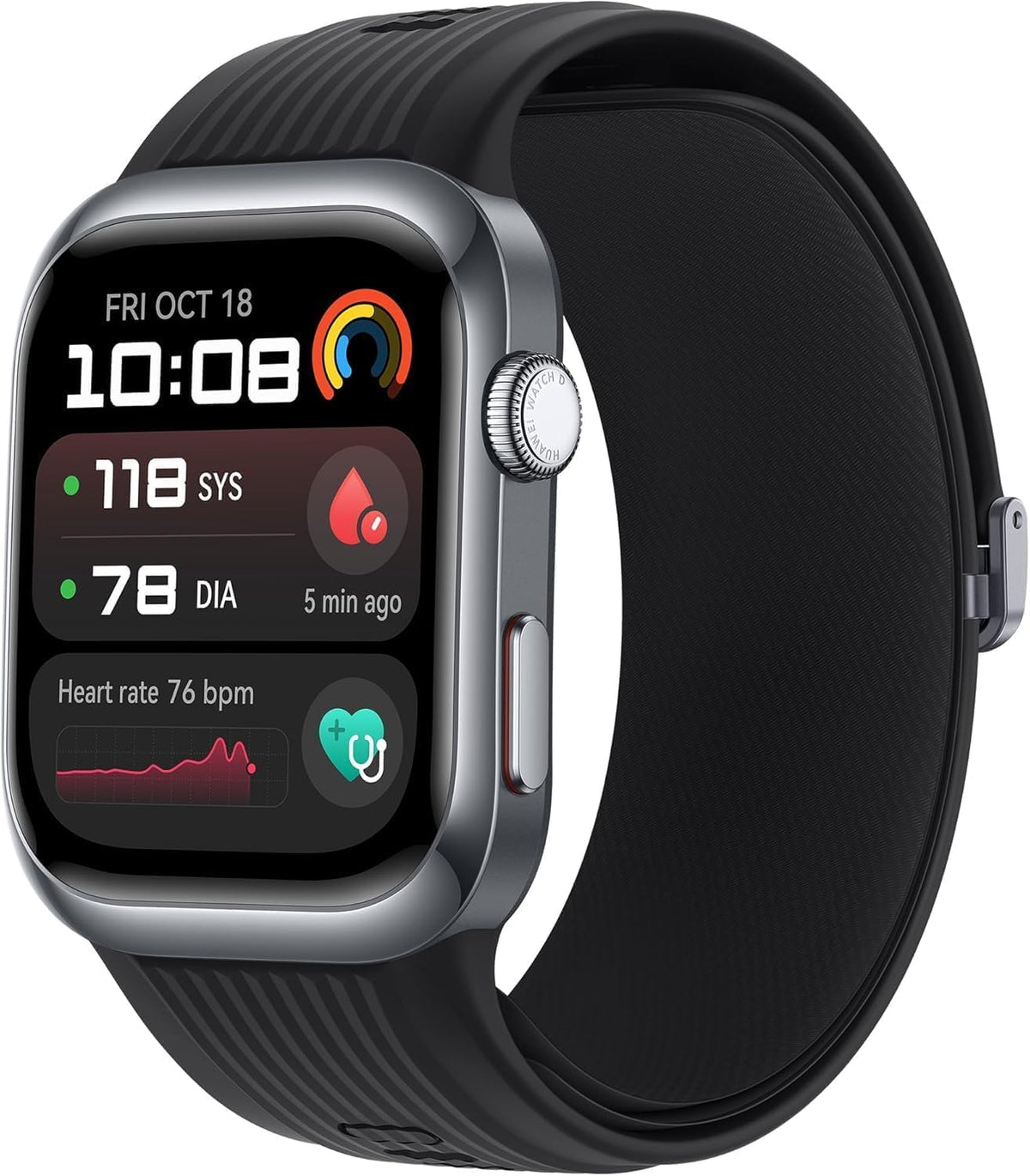 HUAWEI Watch D2 Smartwatch, 1,82" AMOLED-Display, Schwarz