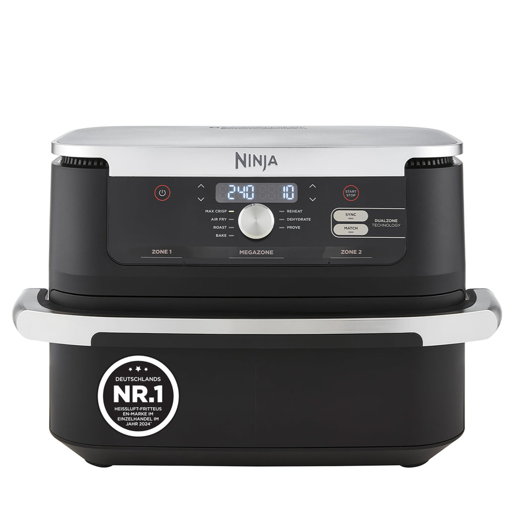 Ninja Foodi FlexDrawer Heißluftfritteuse, Dual Zone, Stone Gold AF500EUSD