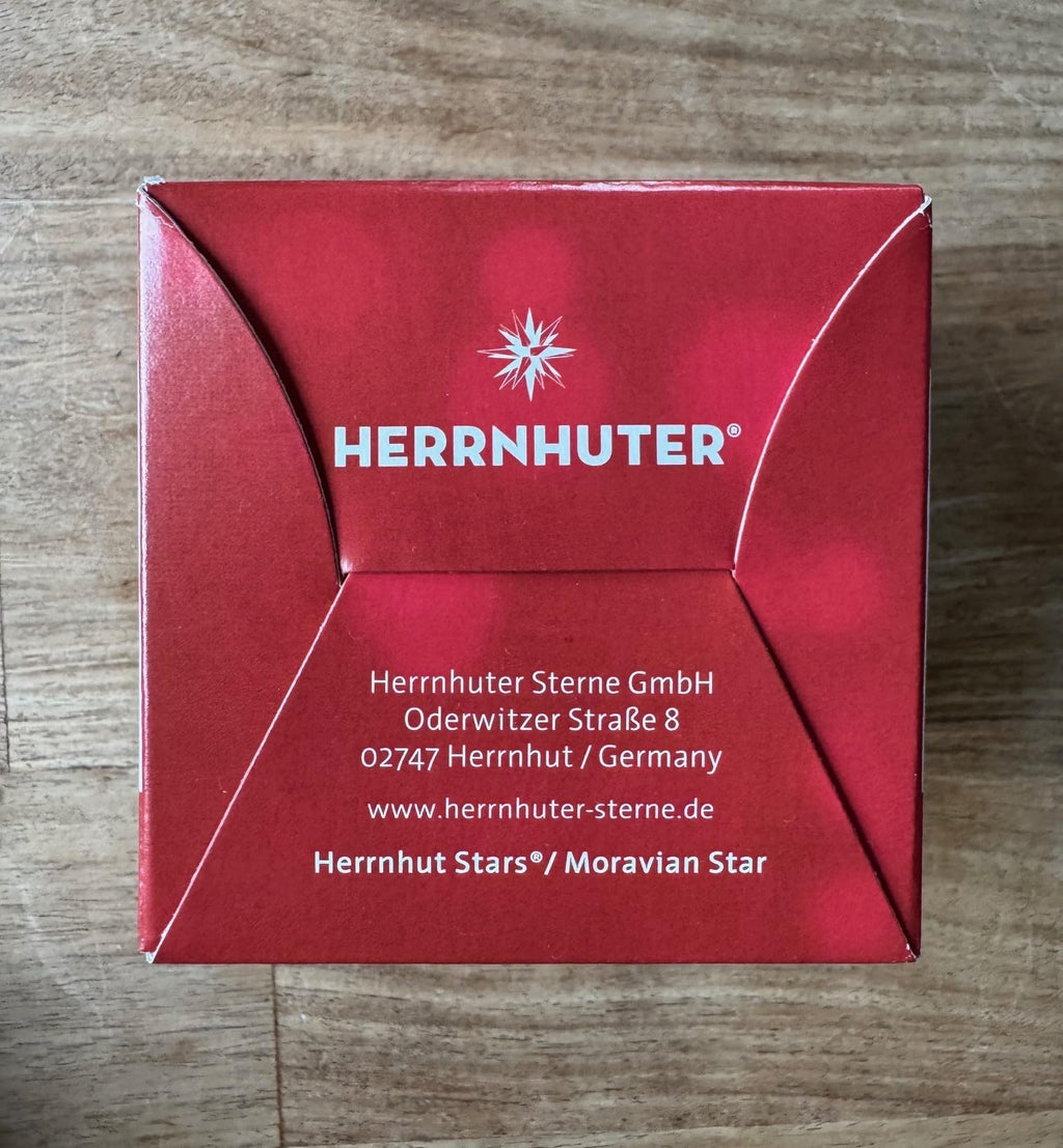 Herrnhuter Sterne Sonderedition 2026 - Miniaturstern apricot - 8cm - indoor - inkl. 3m Kabel - kein Netzteil enthalten