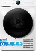 Midea Wärmepumpentrockner 8 kg Energieklasse C Fernsteuerung MD20EH80WB-A3