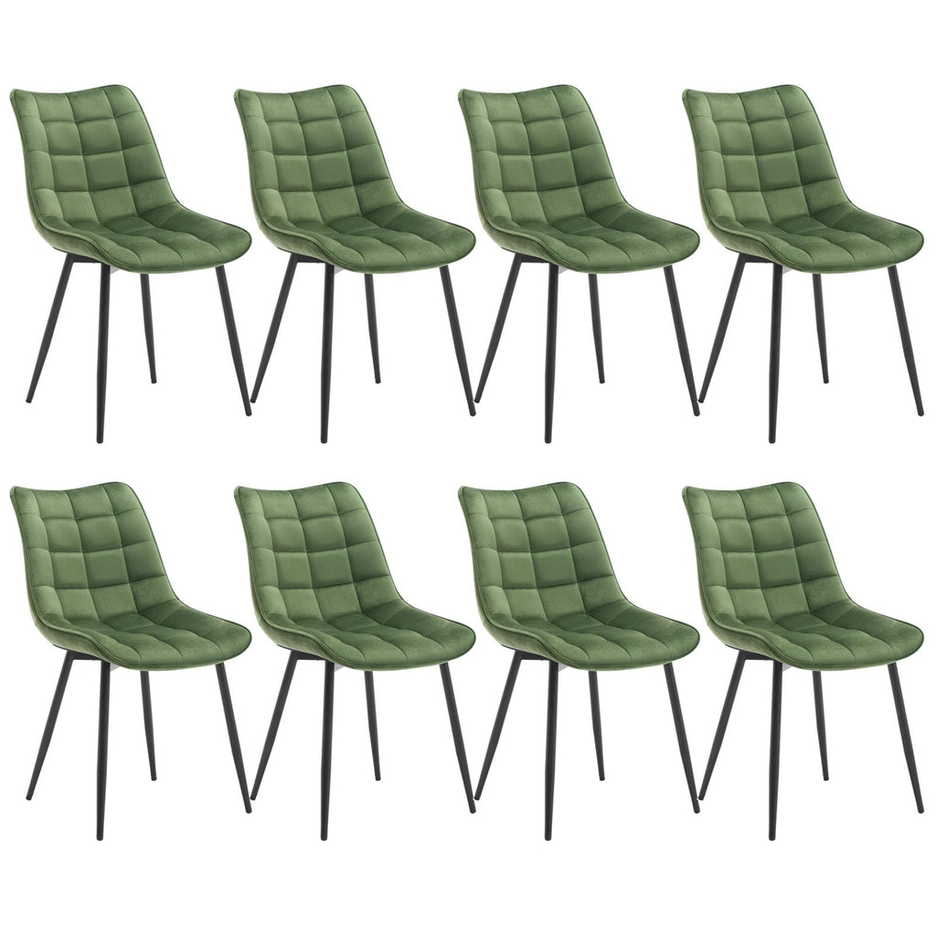 WOLTU Esszimmerstühle 4er Set, Küchenstühle gepolstert mit Rückenlehne
