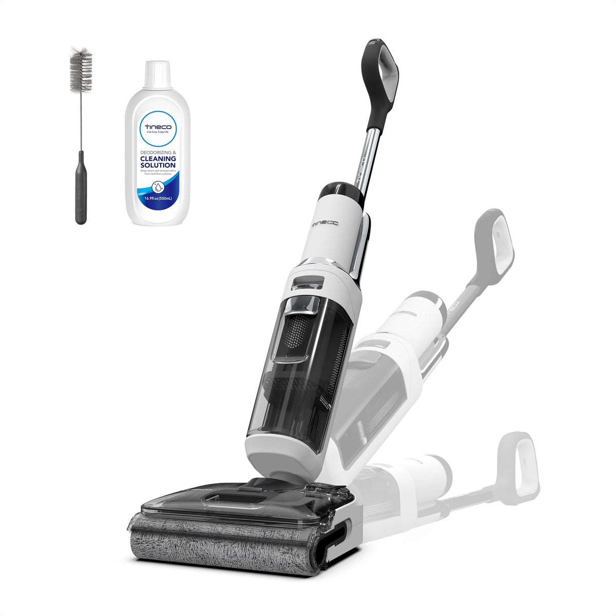 Tineco Floor One Stretch S6 Nass Trockensauger, 20Kpa，180°-Flachdesign
