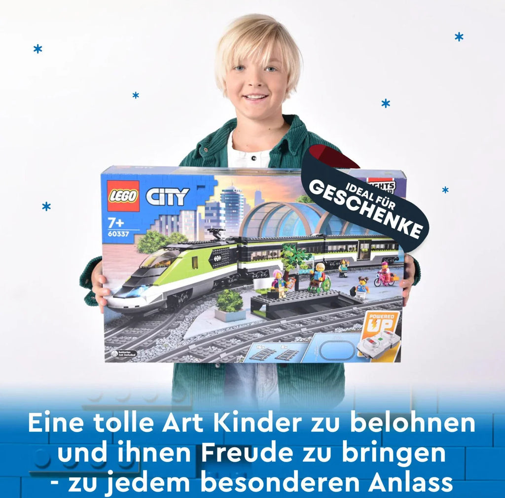 City 60337 Personen-Schnellzug Bausatz, Mehrfarbig