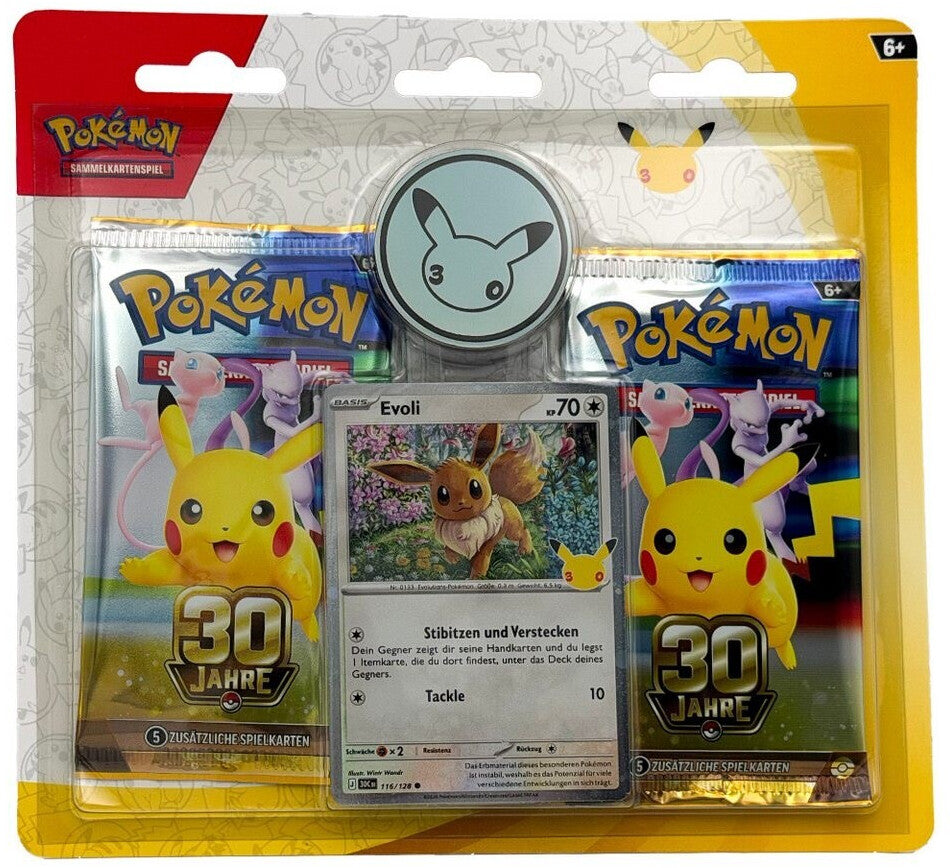 Pokémon 2er-Pack-Blister 30 Jahre Pokémon (DE)
