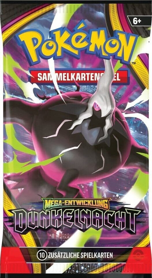 Pokémon Mega-Entwicklung Dunkelnacht Display (36 Boosterpacks) Deutsch – Originalversiegelt