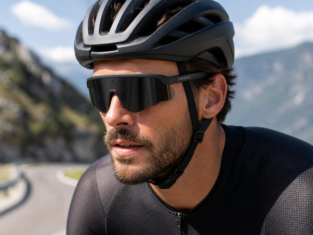 SONNENSTIL Cycling Kamera-Brille mit Schutzetui & Zubehör