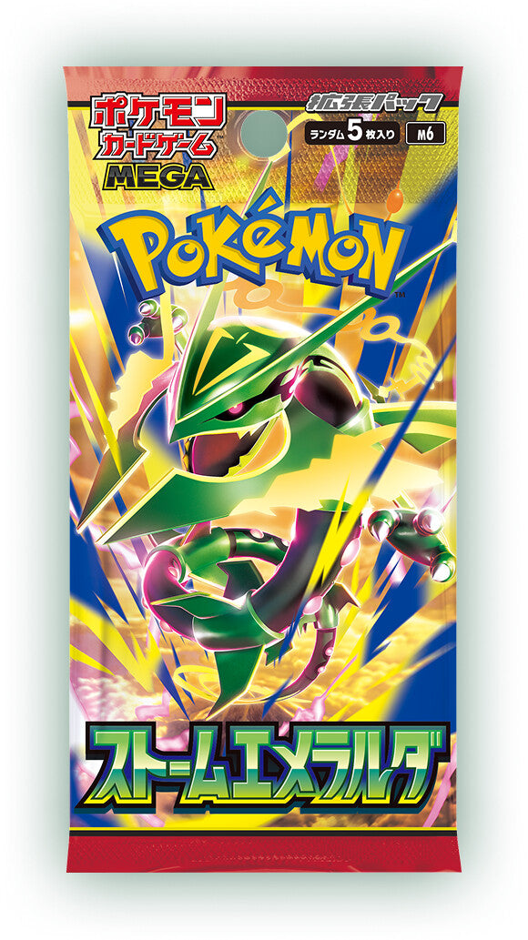 Pokémon Storm Emeralda (M6) Booster Display 30 Booster – Japanisch – Original versiegelt